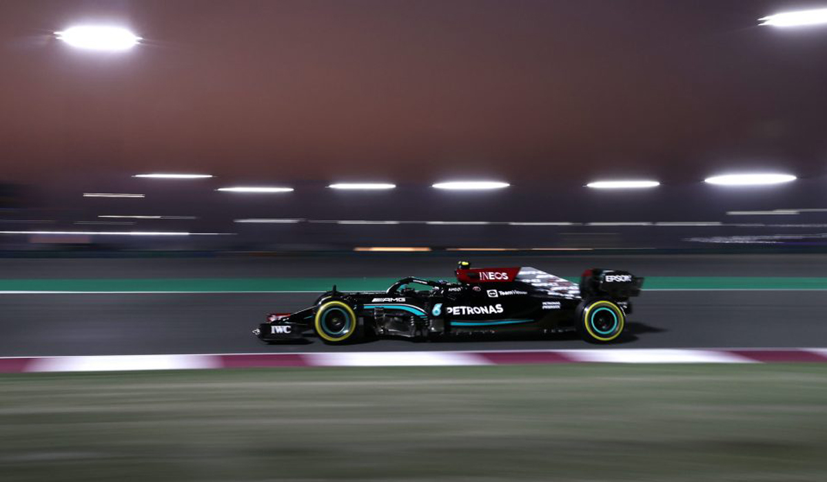 Bottas quickest ahead of Gasly and Verstappen in second practice in Qatar